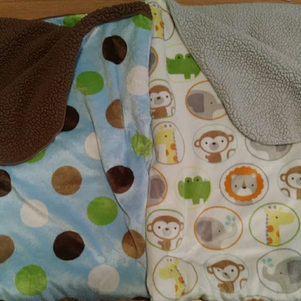 Carters and Circo baby blankets